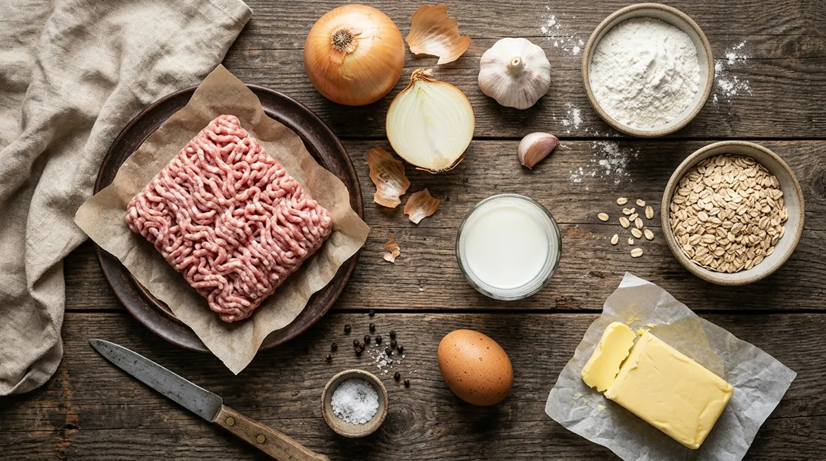 Step 1: Mix the salt into the meat first