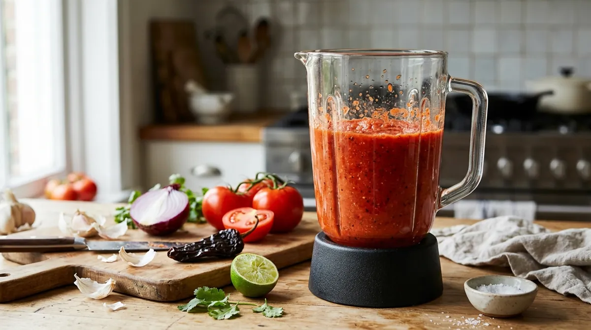 Step 4: Cover the tomatoes with water and simmer 8 to 10 minutes